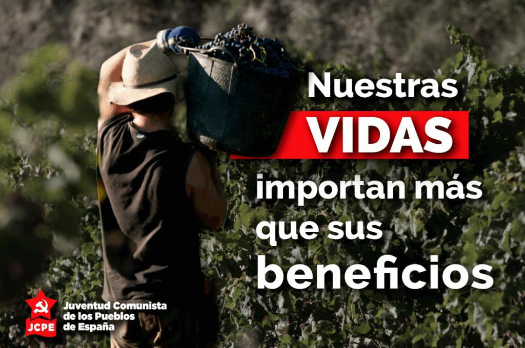 Nuestras vidas importan mas que sus beneficios